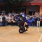 Toprak Razgatlioglu Unjuk Aksi Freestyle Di SMKN 39 Jakarta