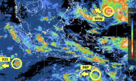 Tiga Bibit Siklon Tropis Berpotensi Picu Cuaca Ekstrem