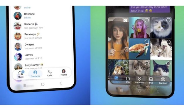 Tampilan Telegram Di HP Android Berubah Total