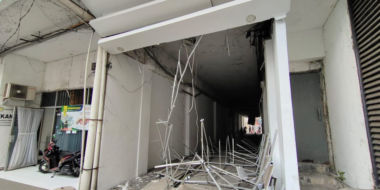 Insiden Pasar Di Bogor Plafon Bangunan Rubuh