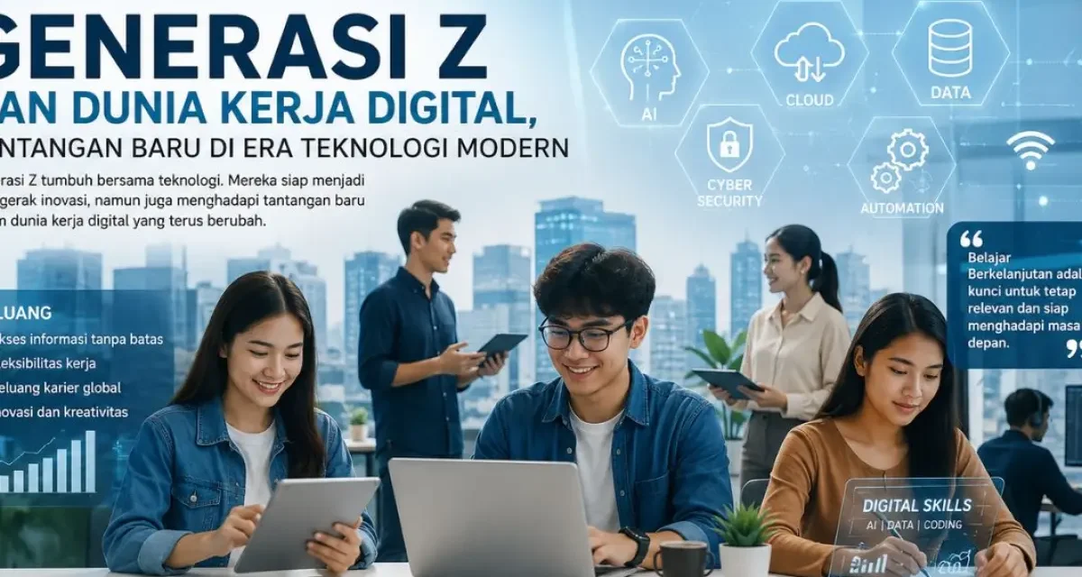 Gen Z Dan Dunia Kerja: Menghadapi Perubahan Profesi Di Era AI