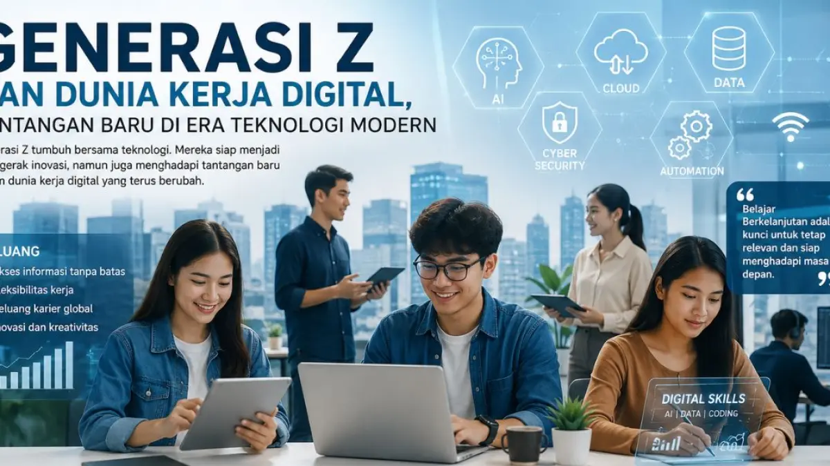 Gen Z Dan Dunia Kerja: Menghadapi Perubahan Profesi Di Era AI